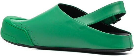 Marni Slingback sandalen Groen