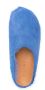 Marni Fussbett Sabot slippers met kalfshaar Blauw - Thumbnail 4