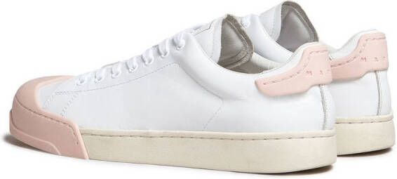Marni Sneakers met contrasterende neus Wit