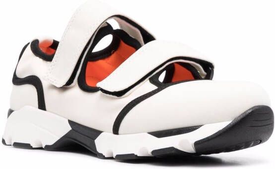 Marni Sneakers met dubbele bandjes Beige