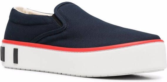 Marni Sneakers met logoprint Blauw