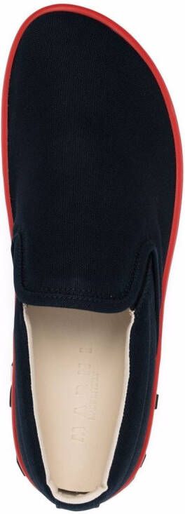 Marni Sneakers met logoprint Blauw