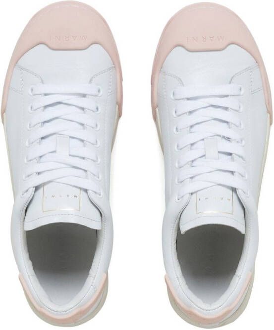 Marni Sneakers met vlakken Wit