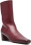 Marsèll 45mm square-toe leather boots Rood - Thumbnail 2