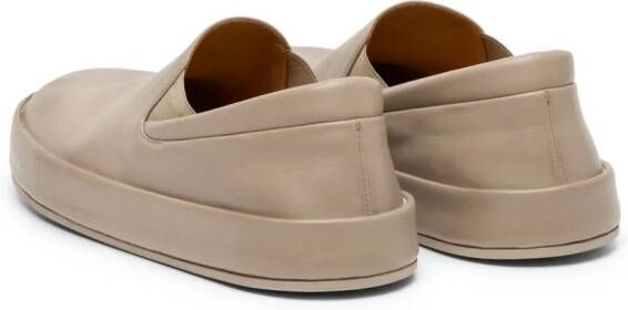 Marsèll Cassapelle leren slippers Beige