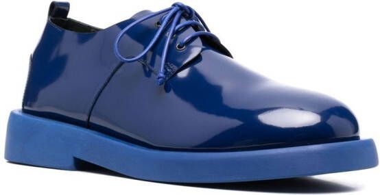 Marsèll Derby schoenen van lakleer Blauw