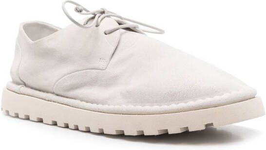 Marsèll Derby suède veterschoenen Beige