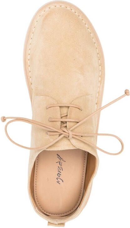 Marsèll Derby suède veterschoenen Beige