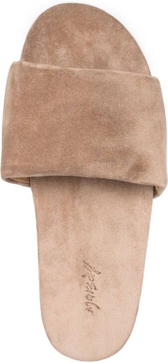 Marsèll Suède slippers Beige