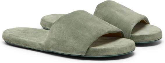 Marsèll Gewatteerde slippers Groen