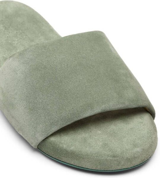 Marsèll Gewatteerde slippers Groen