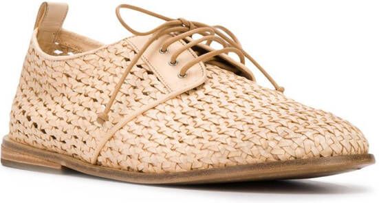 Marsèll Geweven derby schoenen Beige