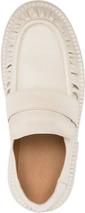 Marsèll Leren loafers Beige