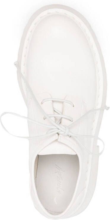 Marsèll Micarro Oxford schoenen met geribbelde zool Wit