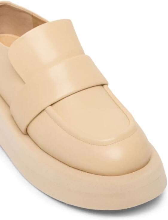 Marsèll Musona chunky leren loafers Beige