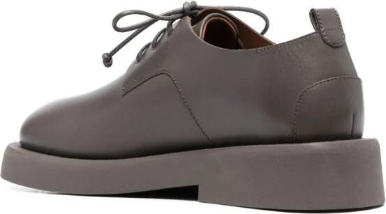 Marsèll Oxford leren veterschoenen Grijs