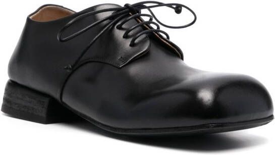 Marsèll Oxford leren veterschoenen Zwart