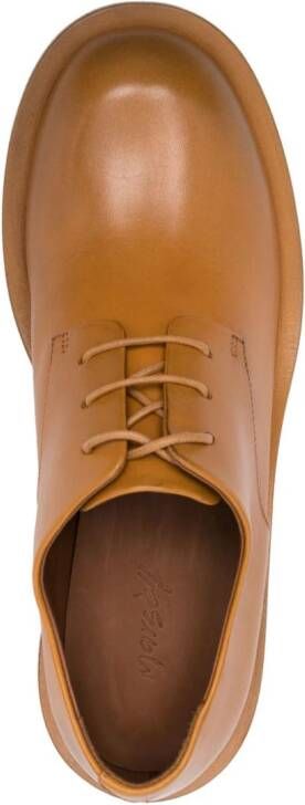 Marsèll Oxford schoenen met blokhak Bruin