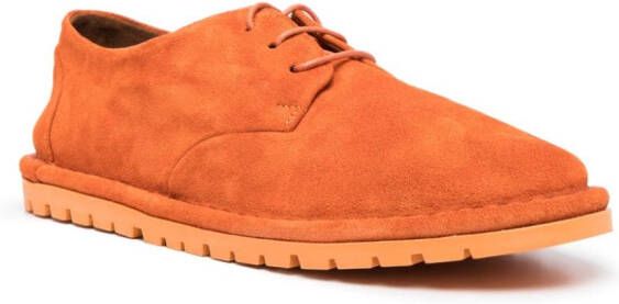 Marsèll Oxford schoenen met geribbelde zool Oranje