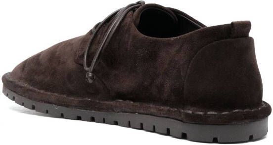 Marsèll Oxford suède veterschoenen Bruin