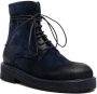 Marsèll Suède veterlaarzen Blauw - Thumbnail 2