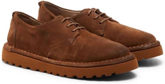 Marsèll Sancrispa Alta Pomice Derby schoenen Bruin