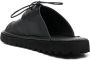 Marsèll Leren sandalen met veters Zwart - Thumbnail 3