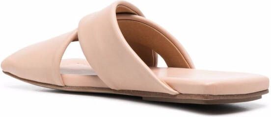 Marsèll Sandalen met vierkante neus Beige