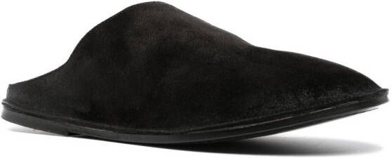 Marsèll Slippers met logo Zwart