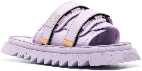 Marsèll Sandalen met klittenband Paars
