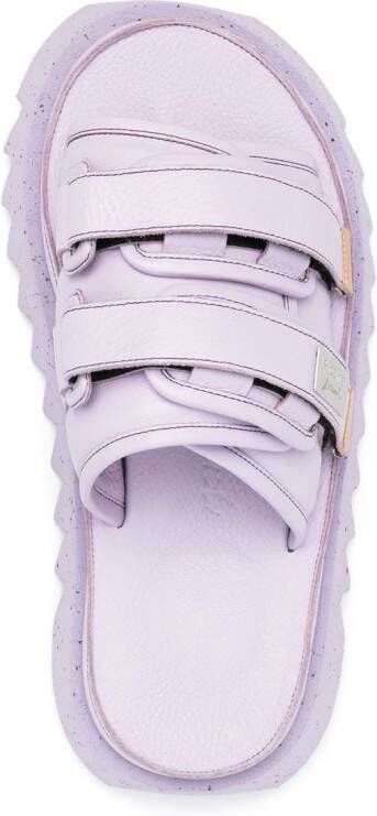 Marsèll Sandalen met klittenband Paars
