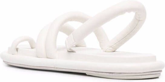Marsèll Spalmata gewatteerde sandalen Wit