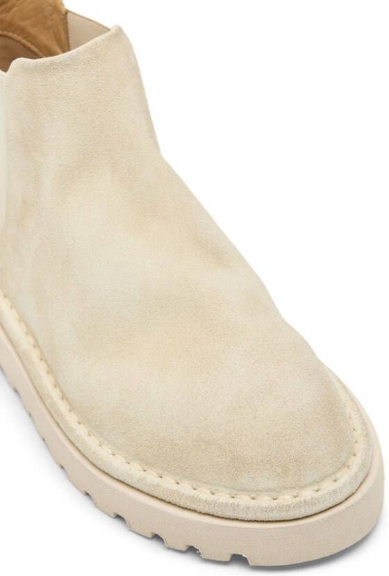 Marsèll Suède enkellaarzen Beige