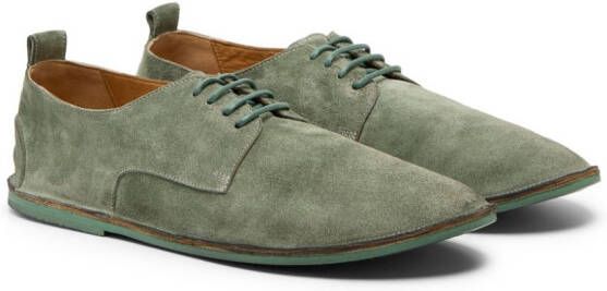 Marsèll Suède derby schoenen Groen