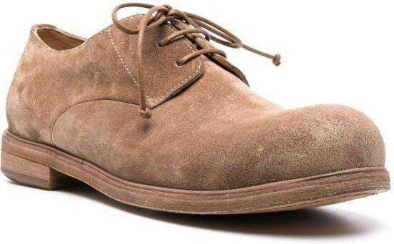 Marsèll Zucca suède Derby schoenen Bruin