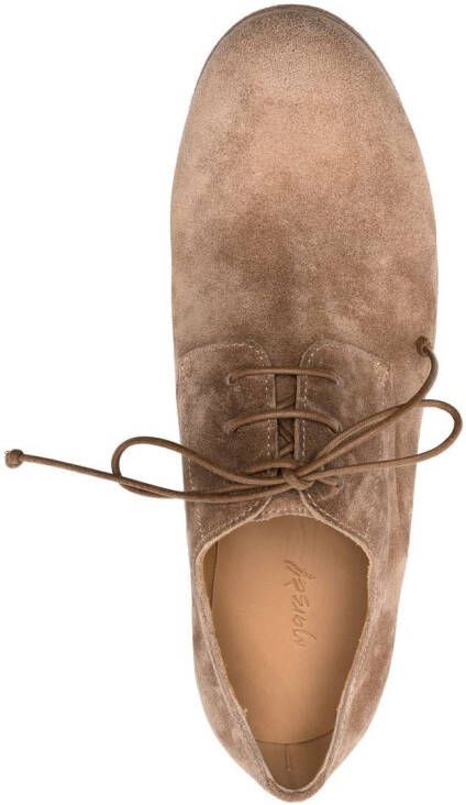 Marsèll Zucca suède Derby schoenen Bruin