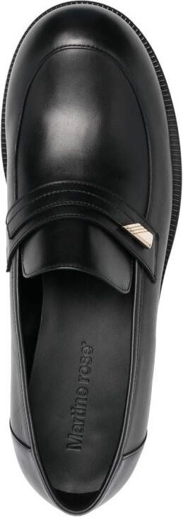 Martine Rose Loafers met metallic-detail Zwart