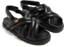 MCM Leren sandalen Zwart - Thumbnail 2