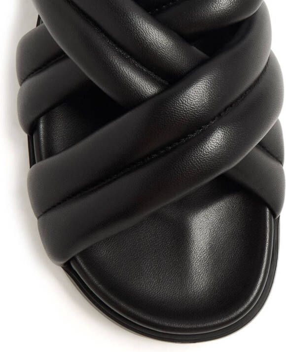 MCM Leren sandalen Zwart