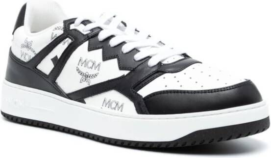 MCM Neo Derby Visetos sneakers Zwart