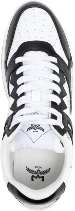 MCM Neo Derby Visetos sneakers Zwart