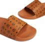 MCM Slippers met logo-reliëf Bruin - Thumbnail 5