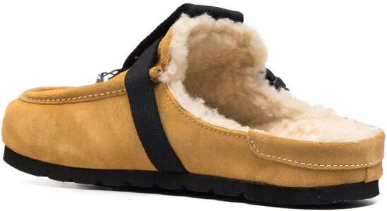 MCQ Grow-Up suède loafers Bruin