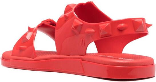 Melissa x Undercover Sandalen met gesp Rood