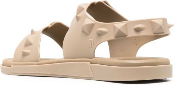 Melissa x Undercover Sandalen met spikes Beige