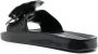 Melissa x Undercover x Melissa Beach Slide slippers met roospatch Zwart - Thumbnail 3