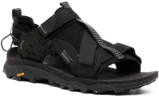 Merrell Sandalen met klittenband Zwart