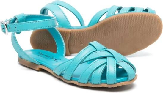 Mi Sol Sandalen met ronde neus Blauw