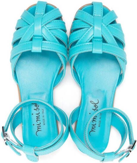 Mi Sol Sandalen met ronde neus Blauw