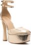 Michael Kors Pumps met slangenleer-effect Goud - Thumbnail 2